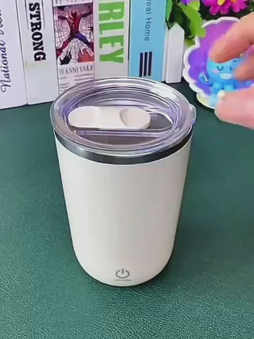 Self-Stirring Mug 350ml - Electric Magnetic Stirring Mug | Never Stir Again!