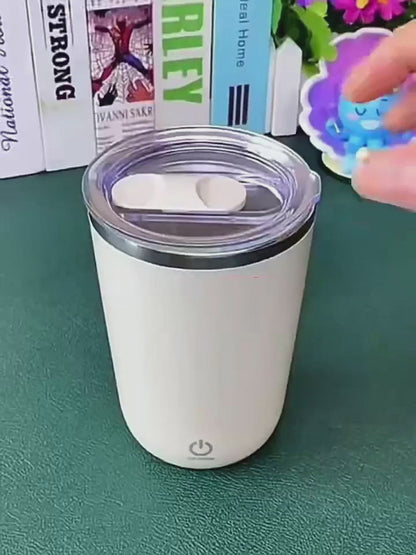 Self-Stirring Mug 350ml - Electric Magnetic Stirring Mug | Never Stir Again!